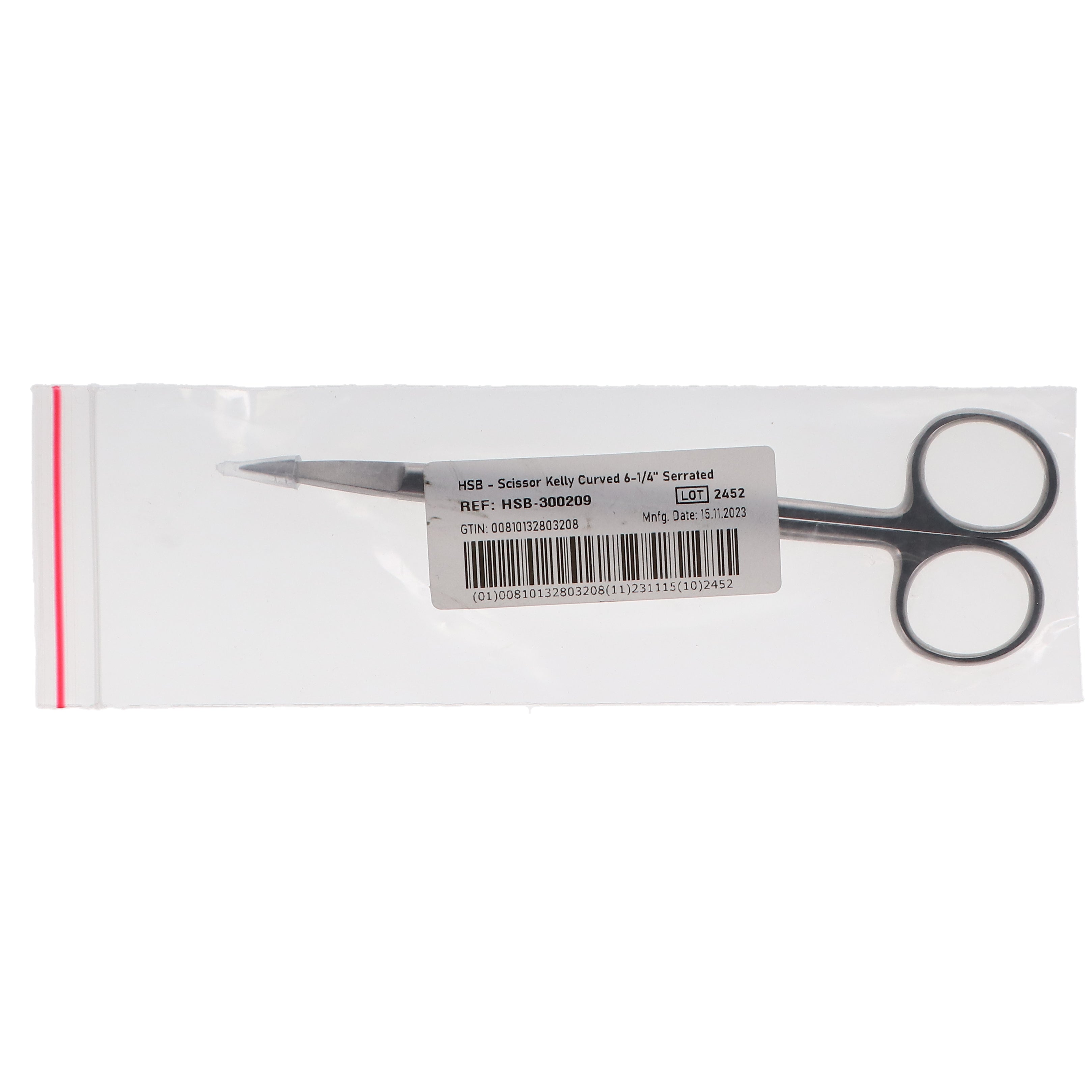 House Brand Dentistry 300209 HSB Kelly Dental Scissors Curved 6.25 House Brand Dentistry 300209 HSB Kelly Dental Scissors Curved 6.25